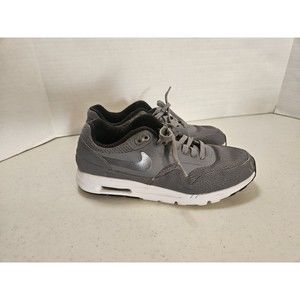 Nike Womens Size 9 Air Max 1 Ultra Essentials Dark Grey Black 704993-005  Shoes